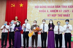 Chủ tịch HĐND và Chủ tịch UBND tỉnh Kiên Giang tái đắc cử