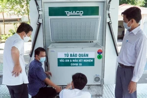 Hậu Giang đã có xe tiêm vaccine lưu động