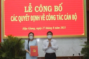Điều động Bí thư Tỉnh đoàn Hậu Giang làm Phó Ban Dân vận Tỉnh ủy