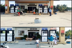  Đồng loạt kiểm tra cửa hàng xăng dầu 