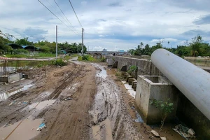 Cần Thơ: Gần 3 năm chưa hoàn thành 2,8 km kè