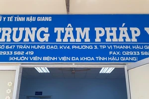 Giám đốc Trung tâm Pháp y tỉnh Hậu Giang bị miễn nhiệm chức vụ