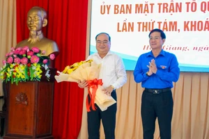 Ủy ban MTTQ Việt Nam tỉnh Hậu Giang có tân chủ tịch