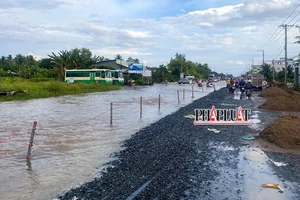 Hậu Giang cảnh báo ngập lụt sâu, trên diện rộng trong các ngày tới