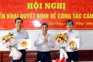 Sở Lao động - Thương binh và Xã hội Hậu Giang có tân Giám đốc