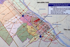 Cần Thơ: Nhiều vướng mắc khi làm dự án vành đai ngàn tỉ