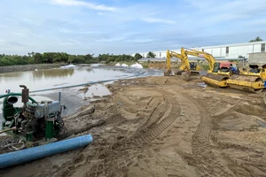 Đến năm 2024 nguồn vật liệu san lấp cho các dự án cao tốc chủ yếu vẫn là cát sông