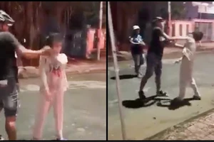 Nguyên nhân ban đầu vụ đôi nam nữ đánh cô gái bằng tay và nón bảo hiểm