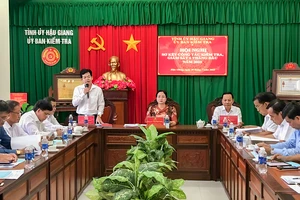 Hậu Giang: 6 tháng thi hành kỷ luật 49 đảng viên 