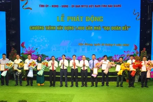 Hậu Giang triển khai xây dựng 1.400 căn nhà cho hộ khó khăn về nhà ở