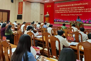 Kiên Giang: Kỷ luật 76 đảng viên trong 9 tháng đầu năm