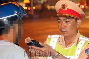 CSGT Cần Thơ xử phạt 220 trường hợp vi phạm nồng độ cồn