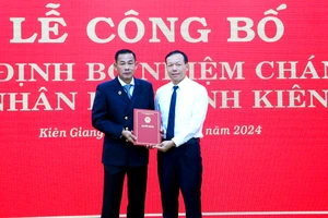 TAND tỉnh Kiên Giang có chánh án mới