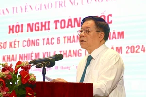 Trưởng Ban Tuyên giáo Trung ương Nguyễn Trọng Nghĩa yêu cầu giám sát chặt không gian mạng