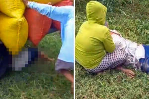 Hậu Giang: Lái xe kéo lúa cán qua người bà con