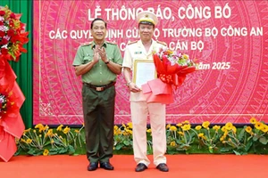 Phó Giám đốc Công an tỉnh Sóc Trăng được giao phụ trách Công an tỉnh