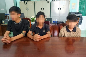 Bắt giữ nhóm thiếu niên cướp giật trên địa bàn TP Rạch Giá