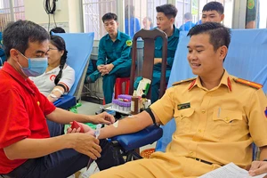 Báo Giao thông tổ chức ngày hội hiến máu tình nguyện