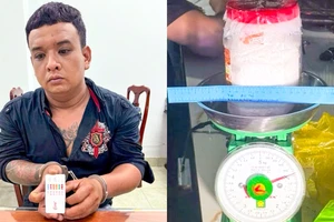 Chôn gần 1kg ma túy phía sau nhà vệ sinh để sử dụng dần