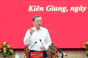 Tổng Bí thư Tô Lâm: Tỉnh An Giang sau hợp nhất sẽ tích hợp kinh tế biên giới và kinh tế biển