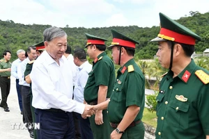 Tổng Bí thư Tô Lâm thăm, làm việc tại đặc khu Thổ Châu