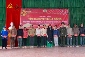 Công an An Giang tổ chức chương trình 'Tình nguyện mùa đông' tại Cao Bằng