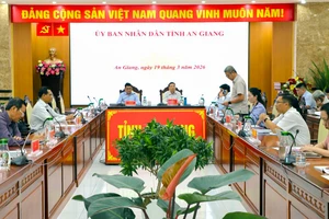 An Giang làm việc với Ban Thư ký APEC 2027 về công tác chuẩn bị cho Tuần lễ cấp cao