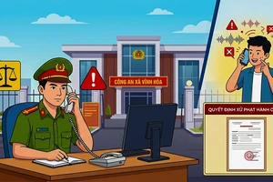 Xử phạt người đàn ông gọi quấy rối đường dây nóng trực ban Công an xã