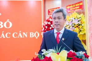 Ông Thái Rết làm Chánh án TAND tỉnh An Giang 