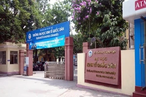 ĐH Kinh tế Quốc dân Hà Nội công bố điểm sàn xét tuyển