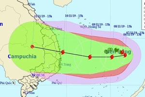 Bão số 6 được dự báo có thể mạnh nhất năm 2019