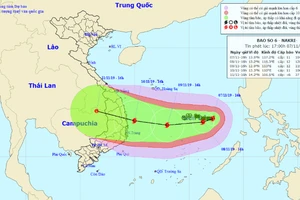 Bão số 6 đang mạnh lên, sáng mai phó thủ tướng họp ứng phó