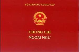 Bộ GD bỏ quy định kiểm tra, cấp chứng chỉ ngoại ngữ A, B, C