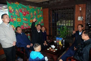 Mùng 1 tết, Bộ trưởng Nguyễn Xuân Cường đi kiểm tra khẩn