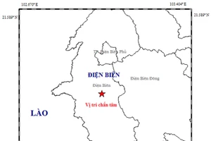 Động đất tại tỉnh Điện Biên
