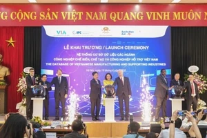 Khai trương hệ thống dữ liệu ngành công nghiệp hỗ trợ Việt Nam