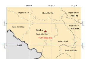 2 trận động đất liên tiếp tại Sơn La