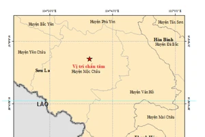 3 trận động đất liên tiếp ở Sơn La