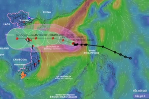 Bão số 8 giật cấp 13 cách quần đảo Hoàng Sa 470km