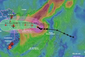 Bão số 8 tăng cấp khi cách Hoàng Sa 360km, biển động dữ dội