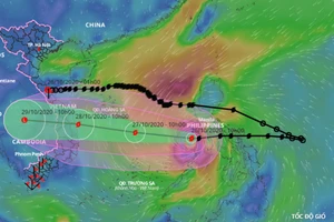 Bão số 9 đang giật cấp 15, cách đảo Song Tử Tây 620 km
