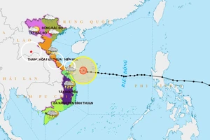 Bão số 13 đang áp sát, chỉ còn cách Đà Nẵng 170km