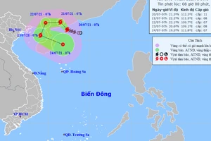Bão số 3 đổi hướng liên tục, ít khả năng ảnh hưởng trực tiếp đến đất liền