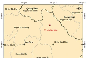 Động đất ở Biển Đông, cách biển Quảng Trạch 30 km