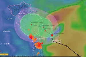 24 giờ tới, áp thấp nhiệt đới có khả năng mạnh lên thành bão số 7