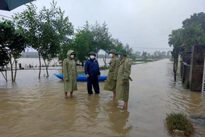 Lũ trên các sông ở miền Trung, Tây Nguyên đang lên nhanh