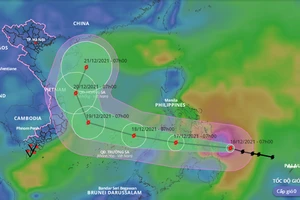 Trung ương có Công điện ứng phó với bão RAI mạnh, di chuyển nhanh