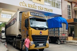 Hôm nay, cửa khẩu Tân Thanh thông quan trở lại
