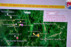 Viện Vật lý địa cầu nêu nguyên nhân động đất ở Kon Tum