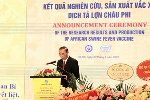 Nhiều nước muốn mua vaccine phòng dịch tả heo Châu Phi của Việt Nam